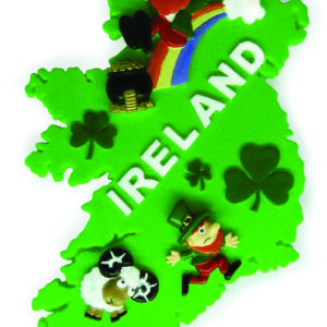 Leprechaun Ireland Map