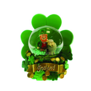 Lep W/Sheep 45Mm Shamrock Backed Waterball.