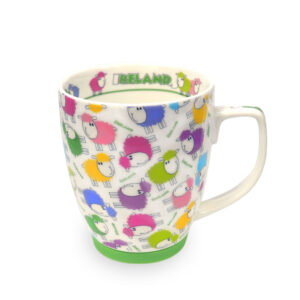 New Rainbow Woolies Mug W/Silicon Base