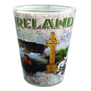 New Ireland Collage Shot Glass
