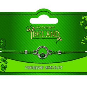 Friendship Bracelet With Claddagh Charm