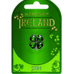 Crystal Clover Pin