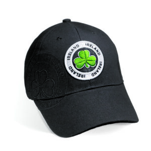 Shamrock Ireland Circle Cap Black