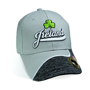 Ireland Script Cap With Opener Grey