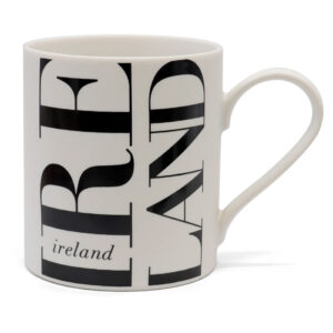 Ireland Letters Mug White New 2024