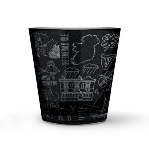 Ireland Icons Electroplated Shot Glass New 2024