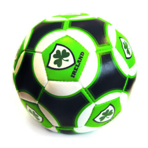 4" Black & Green Softball