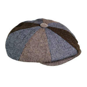 C24 Newsboy Cap - Patchwork  (62Cm) Y08 1231