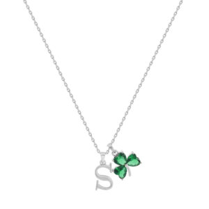 Trinity & Co. Initial Pendant S Silver (Bn06419) New 2024