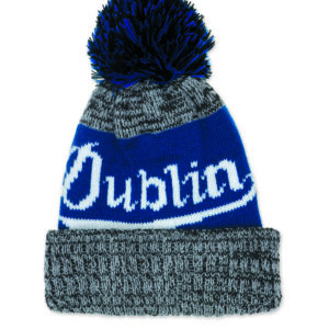Dublin Cuffed Beanie Knit Hat Grey