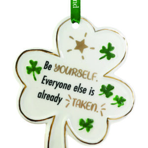 C24 Watervale Shamrock Plaque - Be Yourself