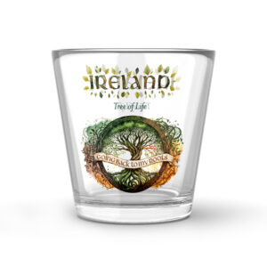 Ireland Tree Of Life Shot Glass New 2024