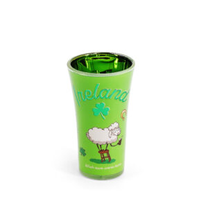 SHENANING SHEEP SHOT GLASS - GREEN NEW 2025