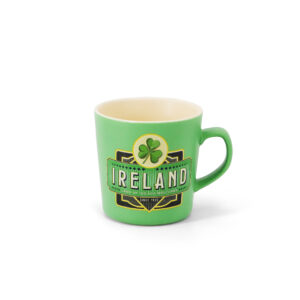 VINTAGE - IRELAND SHAMROCK GREEN MUG