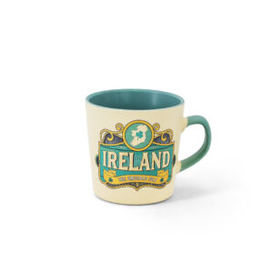 VINTAGE - IRELAND MAP CREAM MUG