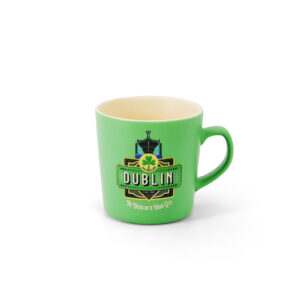 VINTAGE - DUBLIN HA'PENNY BRIDGE GREEN MUG