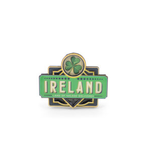 VINTAGE - IRELAND GREEN SHAMROCK MAGNET NEW 2025
