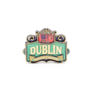VINTAGE - DUBLIN TEMPLE BAR MAGNET NEW 2025