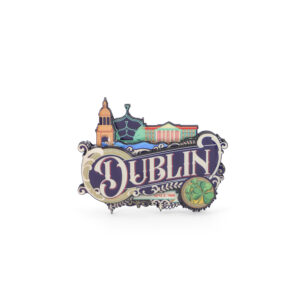 VINTAGE - DUBLIN STREETSCAPE MAGNET NEW 2025
