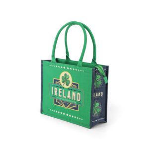 VINTAGE - IRELAND SHAMROCK GREEN BAG NEW 2025