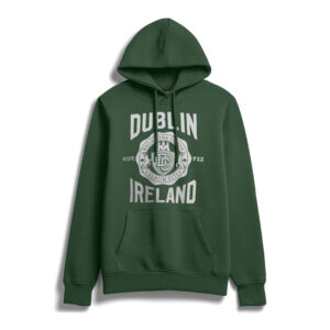 DUBLIN REPUBLIC HOODIE GREEN - X-LARGE