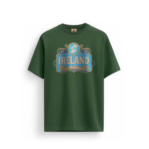 IRELAND MAP T-SHIRT GREEN - SMALL