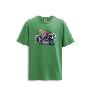 IRELAND SCAPE T-SHIRT GREEN - SMALL