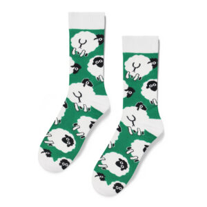 FUNKY FEET SHEEP SOCKS - GREEN