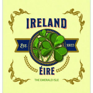 VINTAGE - IRELAND STRIPE T-TOWEL - NEW 2026