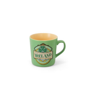 VINTAGE 'LUCK OF THE IRISH' LOGO GREEN MUG - NEW 2026