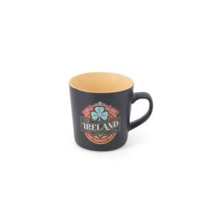 IRELAND 'LUCK OF THE IRISH' BLACK VINTAGE MUG - NEW 2026