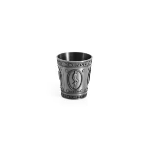 DANCE & MUSIC METAL SHOT GLASS SILVER - NEW 2026