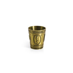 DANCE & MUSIC METAL SHOT GLASS GOLD - NEW 2026